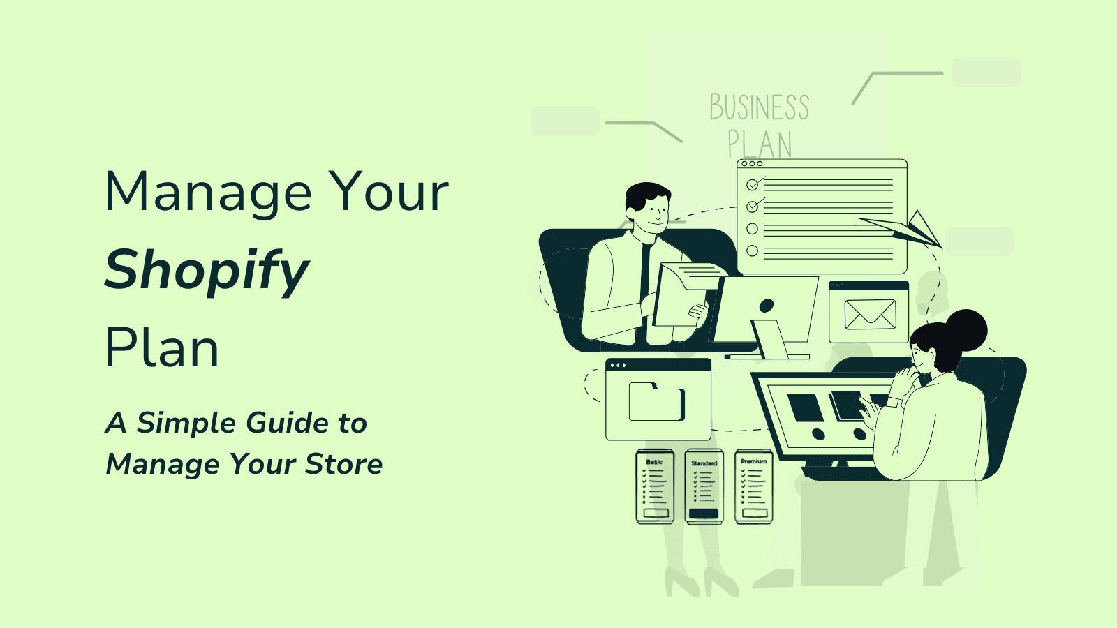 Guide to Manage Your Shopify Plan